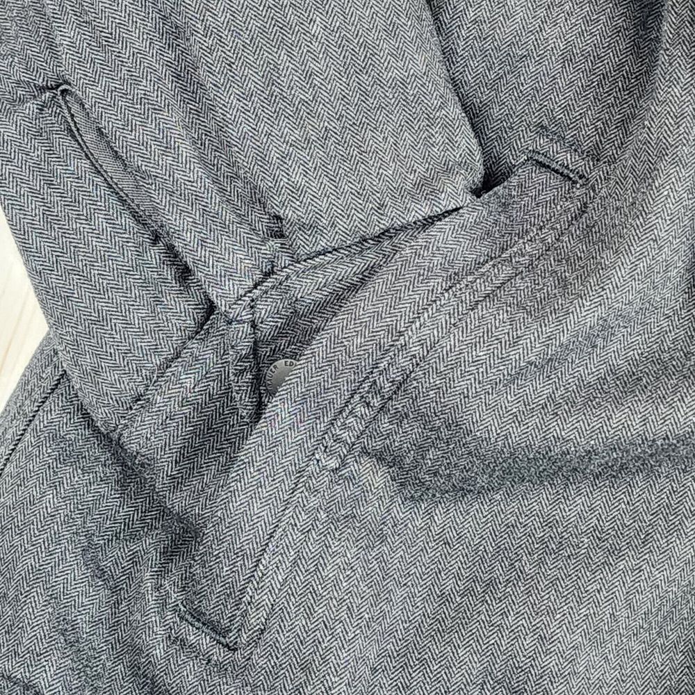 Eddie Bauer Outdoor Mens 2XL Zip Up Charcoal Faux Fur Lined Jacket Pockets‎ Warm - Picture 10 of 16